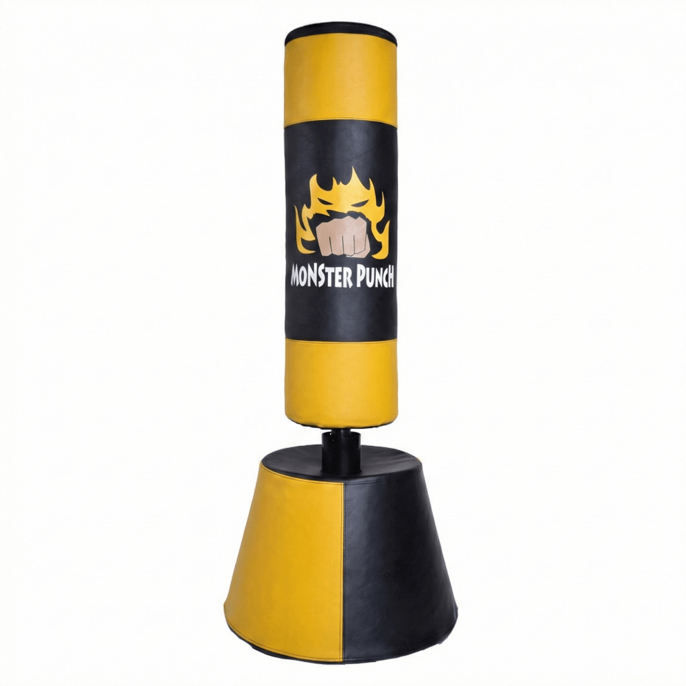 กระสอบทรายตั้งพื้น MONSTER PUNCH รุ่นใหญ่ สีเหลือง